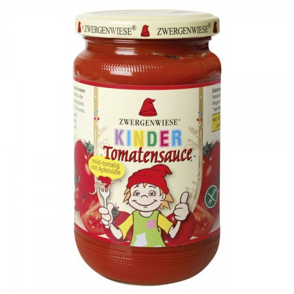 Sos de tomate pentru copii cu indulcitor din mar fara gluten bio Zwergenwiese
